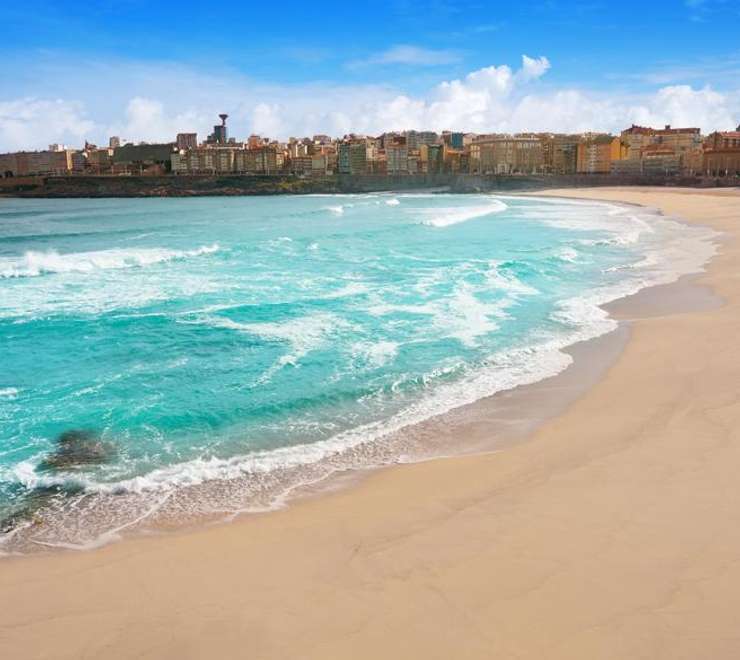 Riazor Beach