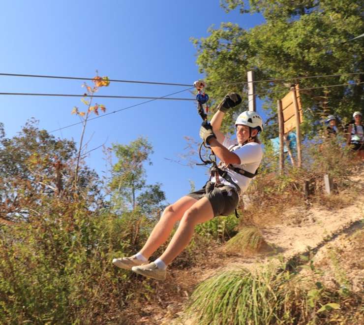 Ziplining 