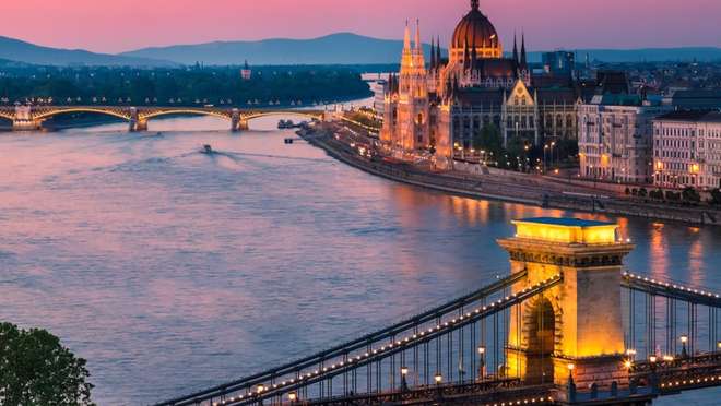 Soak in Budapest's warm thermal springs