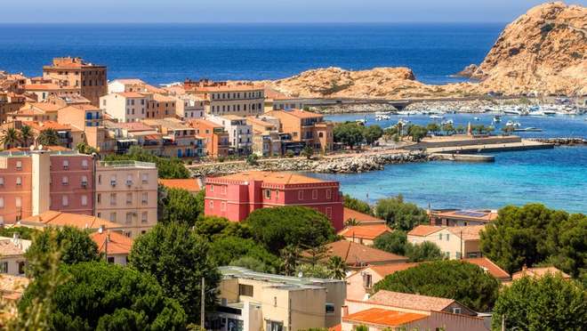 L'Île-Rousse, Corsica