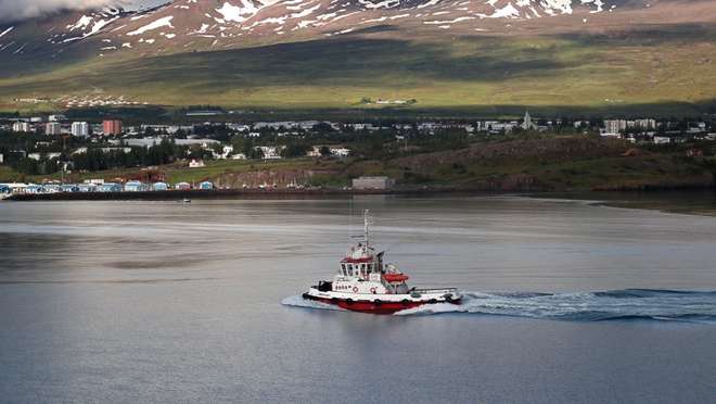 Admire fjords and enjoy crisp air in Akureyri