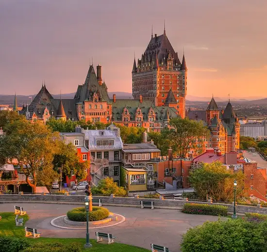Quebec City - Overnight onboard