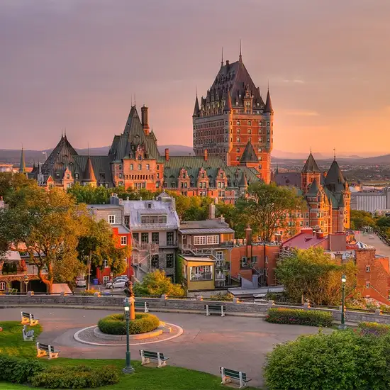 Quebec City - Overnight onboard
