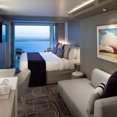 Image related to Edge Stateroom with Infinite Veranda (Partial View)