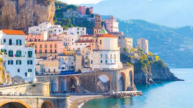 Savour sun-drenched cliffs and salty breeze