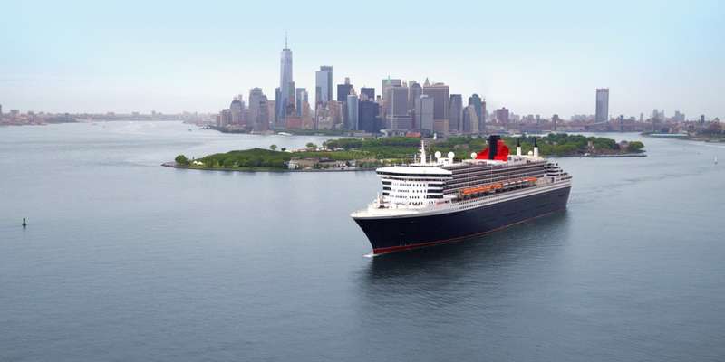 Queen Mary 2 in New York