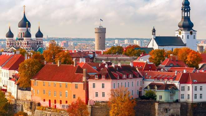Feel crisp breezes on Tallinn's charming cobbles