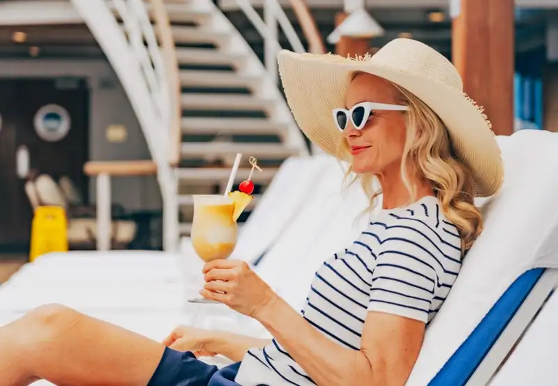 Unwinding on the Pool Deck