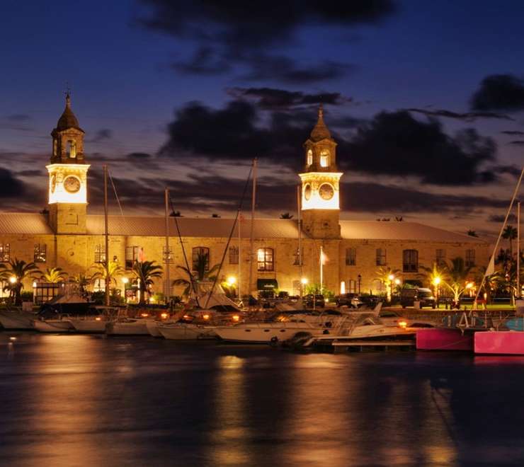 Royal Naval Dockyard (King's Wharf) - Overnight onboard