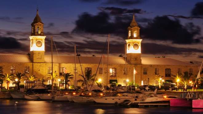 Royal Naval Dockyard (King's Wharf) - Overnight onboard