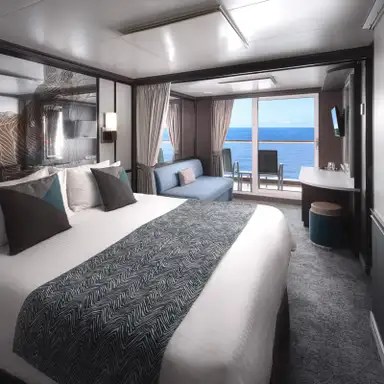 Image related to Aft-Facing Club Balcony Suite