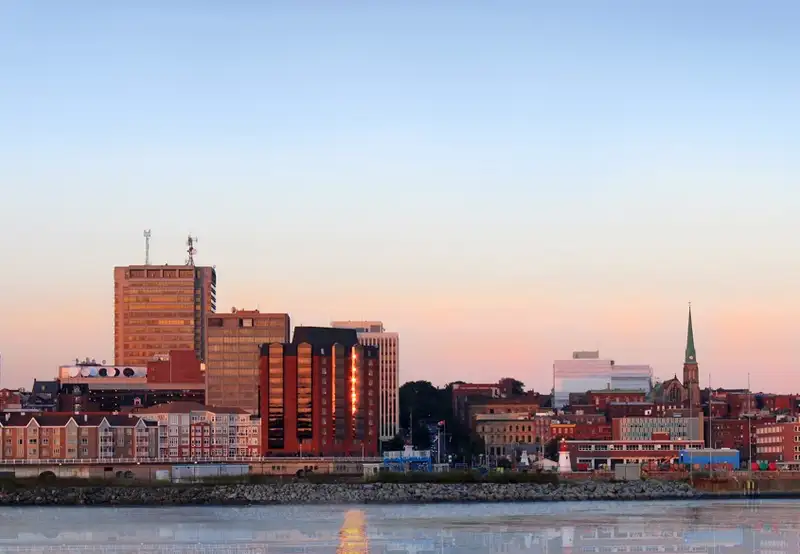 Saint John, Bay Of Fundy, Canada