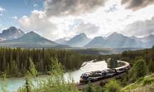 Admire breathaking scenery on a luxury train