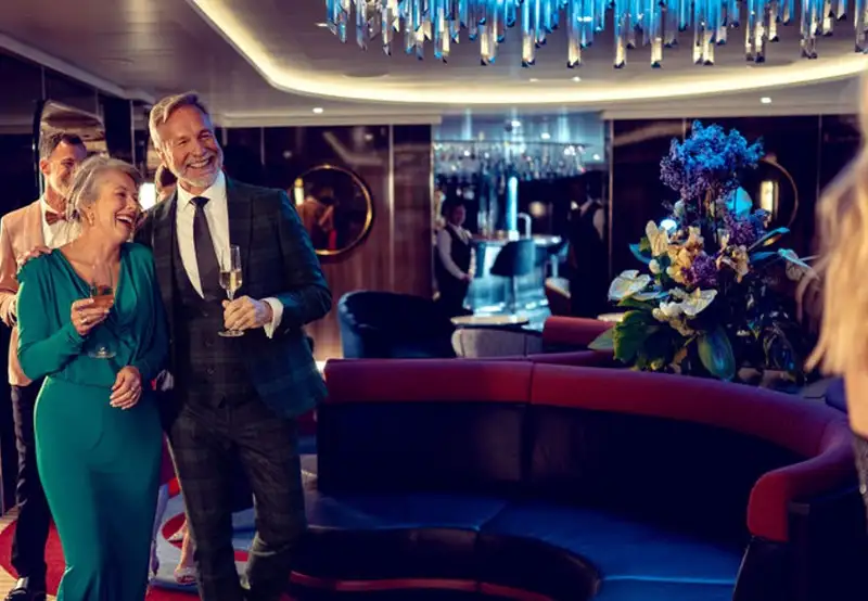 Guests at the Chart Room