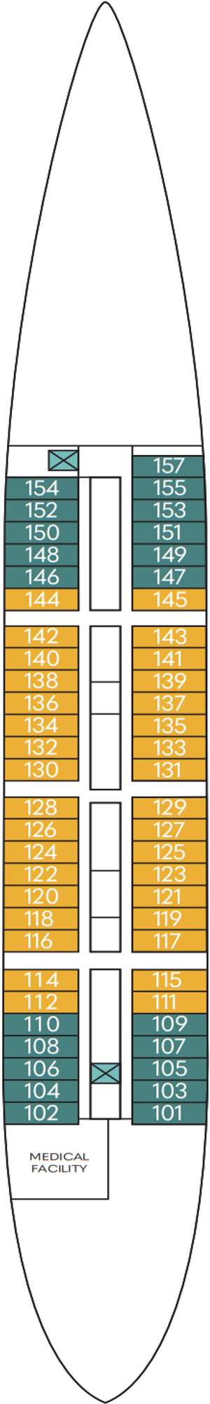 Deck plan for Wind Surf