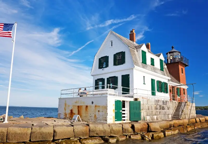 Rockland Breakwater & Lighthouse